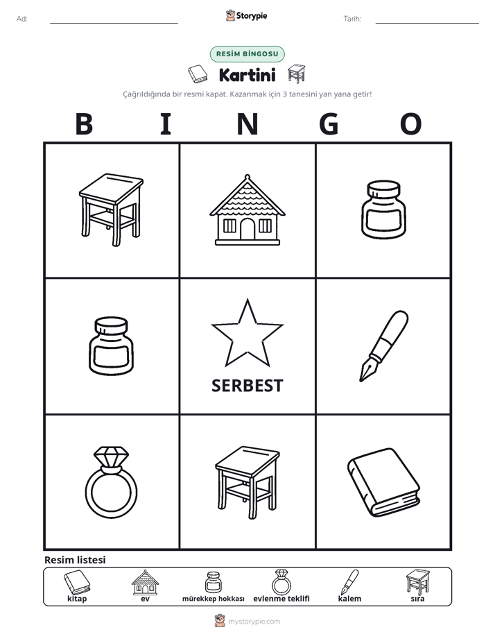 Resim Bingo
