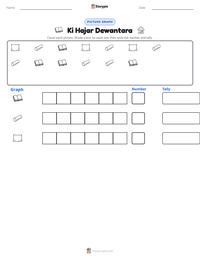 Ki Hajar Dewantara printable worksheet preview
