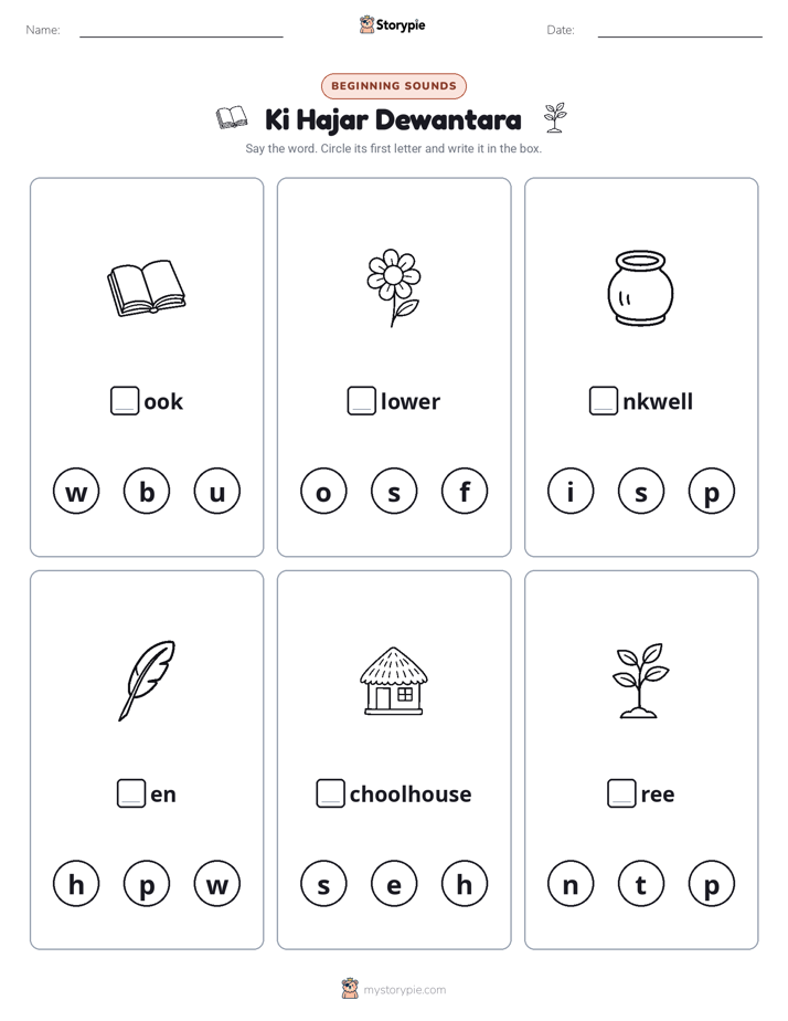 Beginning Sounds