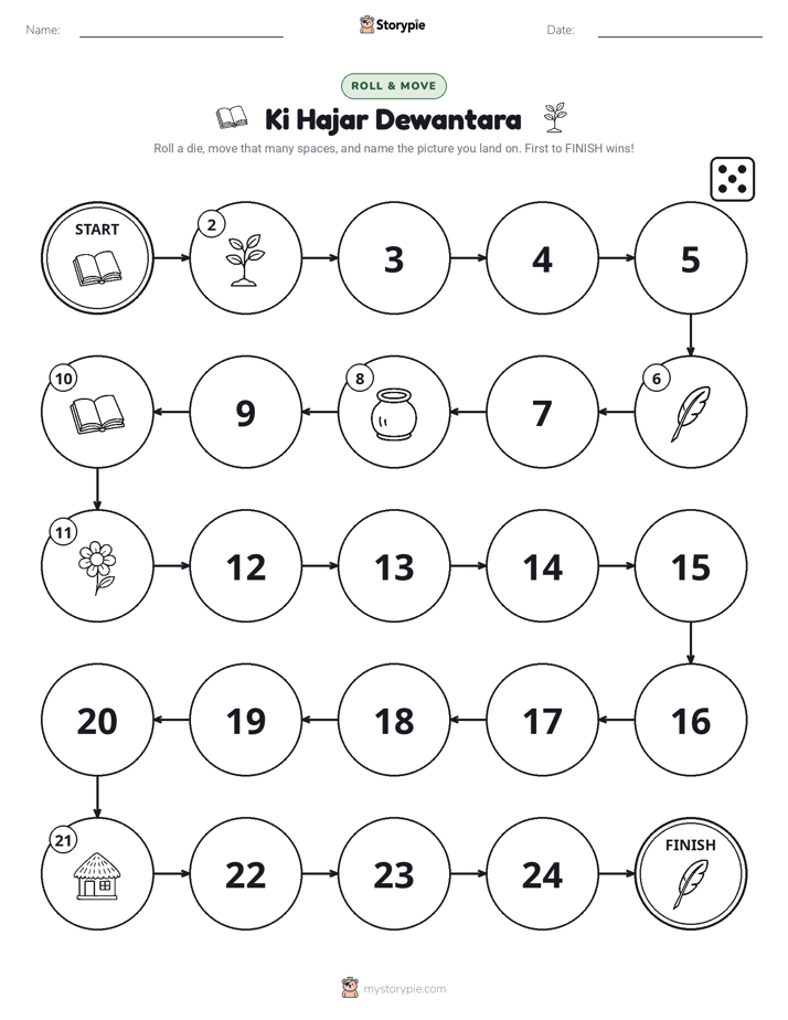 Roll & Move Game