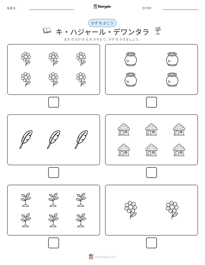 カウント＆ライティング