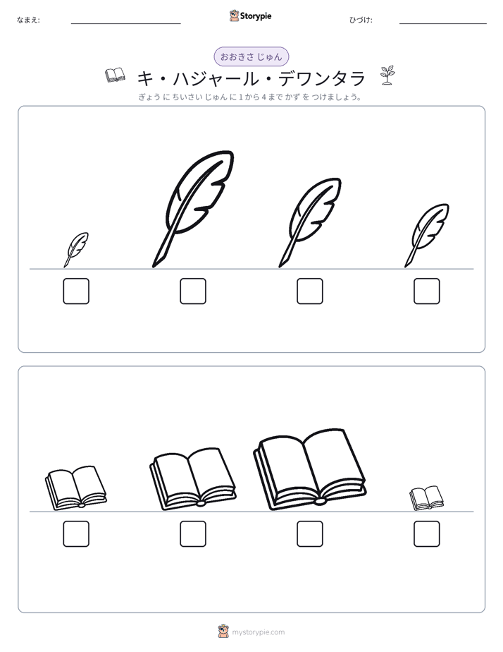 サイズ順