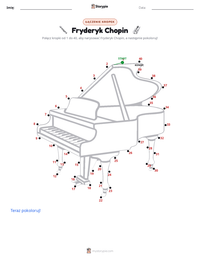 Podgląd drukowalnego arkusza ćwiczeń Fryderyk Chopin