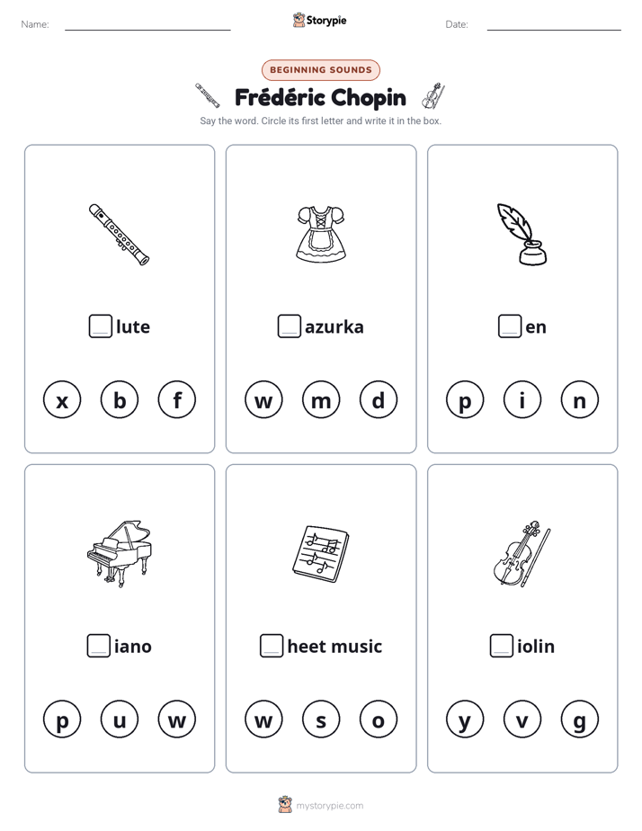 Beginning Sounds