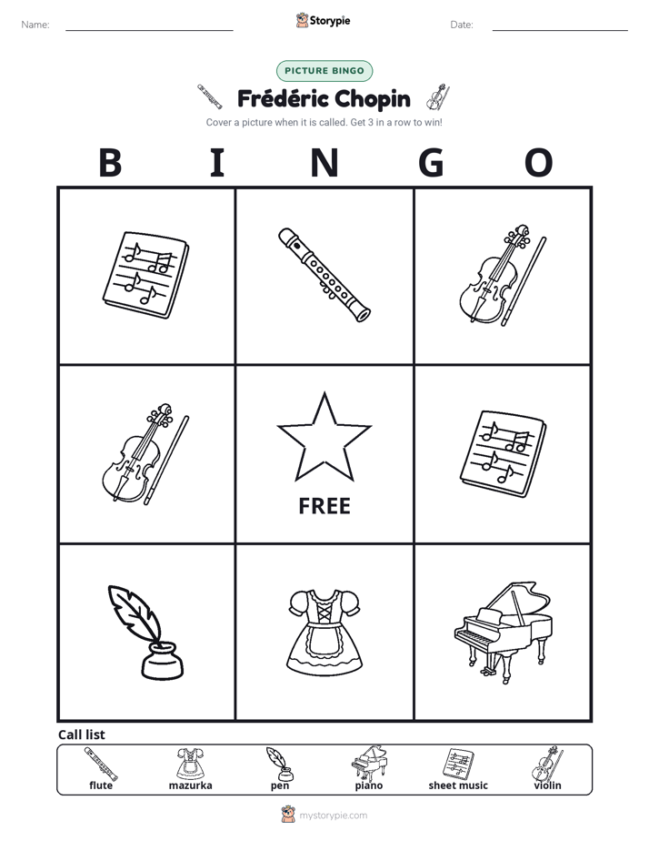 Picture Bingo