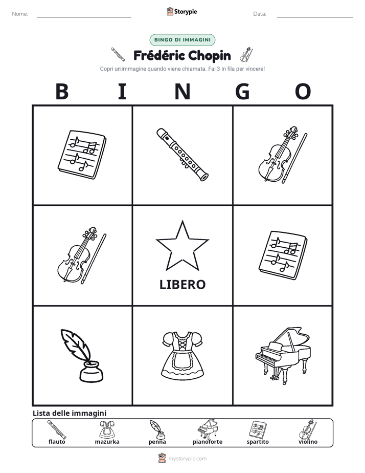 Bingo delle Immagini