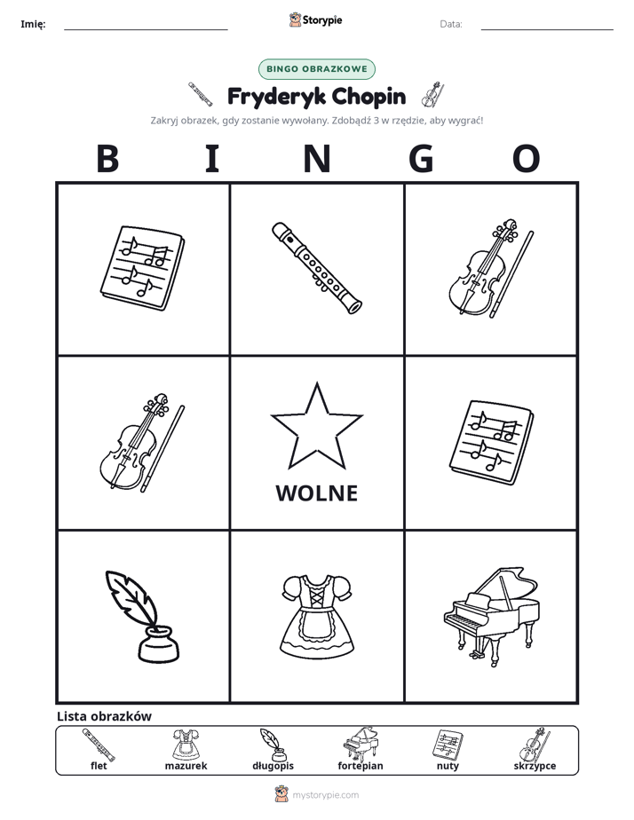 Bingo obrazkowe