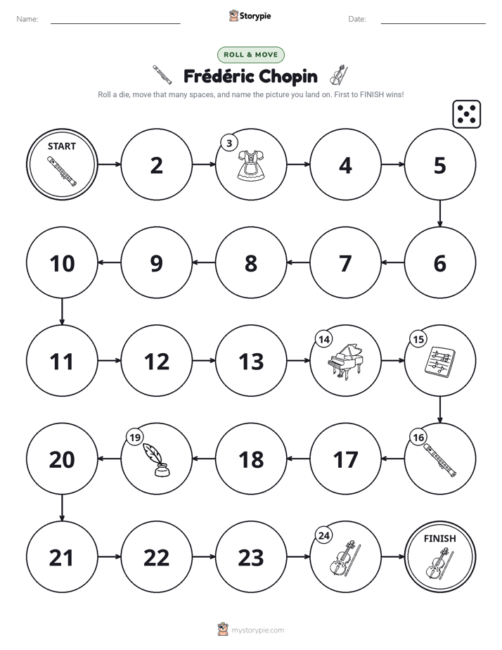 Roll & Move Game