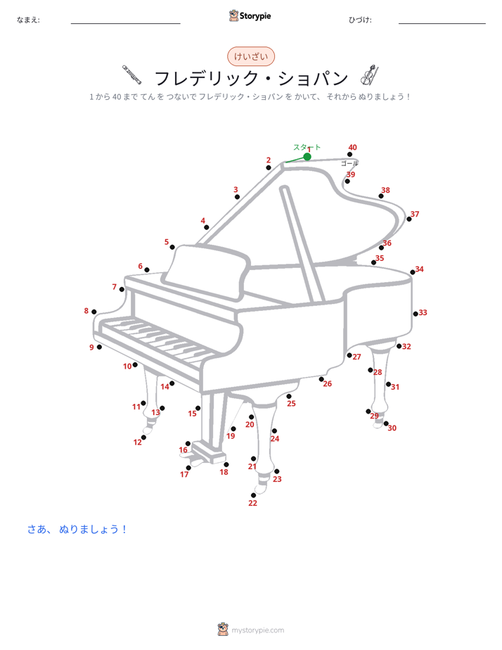 点つなぎ