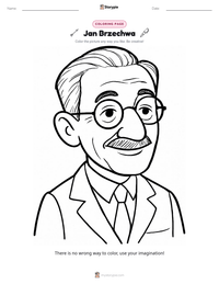 Jan Brzechwa printable worksheet preview