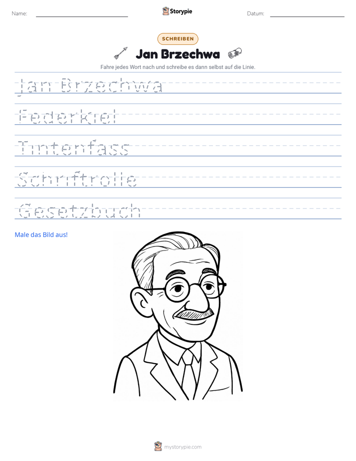 Schreibübung