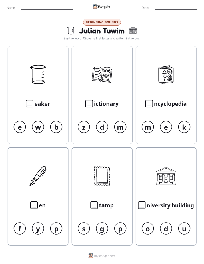 Beginning Sounds