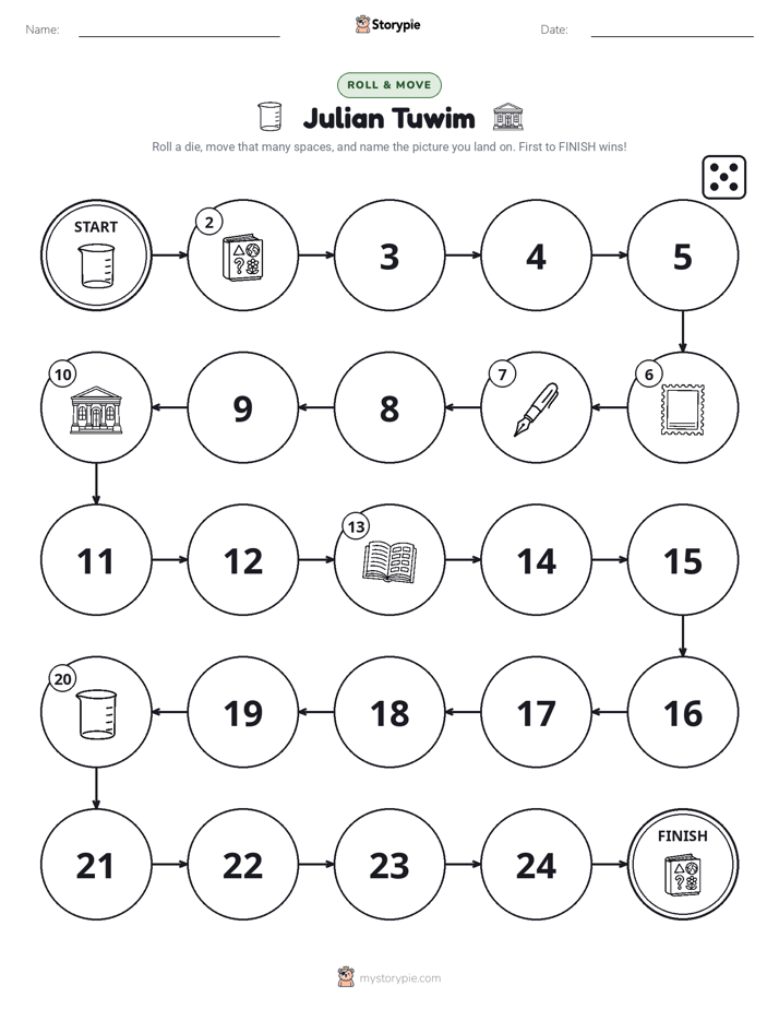 Roll & Move Game
