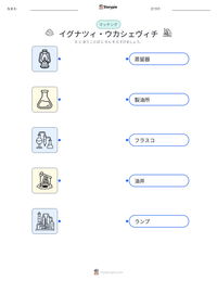 イグナツィ・ウカシェヴィチ の印刷可能ワークシートプレビュー