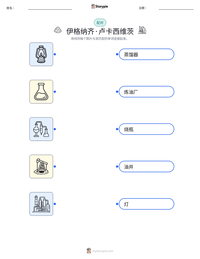 伊格纳齐·卢卡西维茨 可打印工作表预览