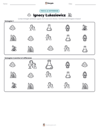Anteprima della scheda stampabile di Ignacy Łukasiewicz