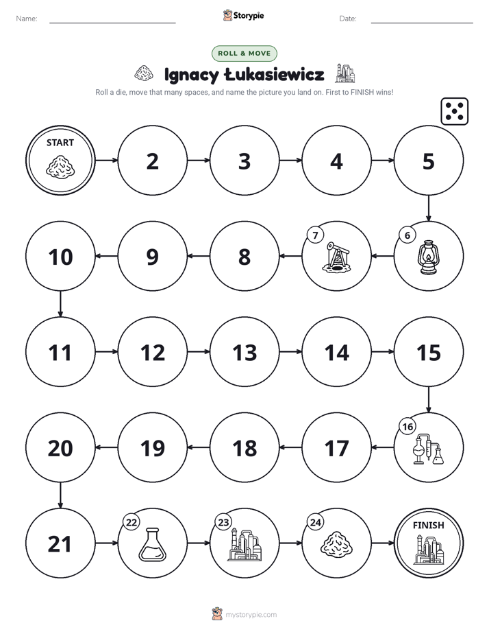 Roll & Move Game
