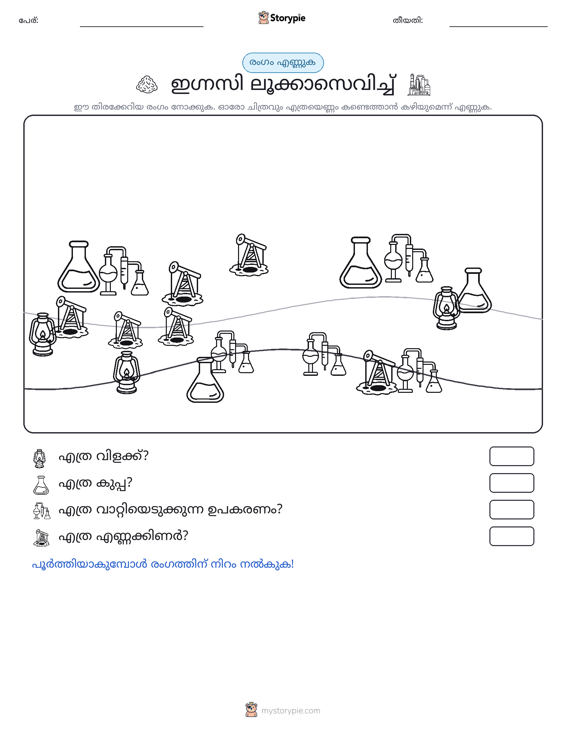 എണ്ണുന്ന ദൃശ്യങ്ങൾ