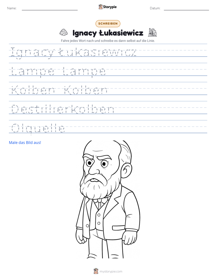 Schreibübung