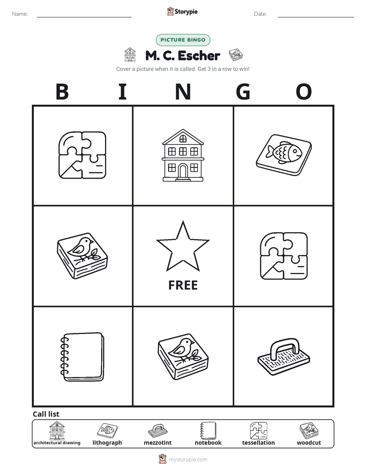 Picture Bingo