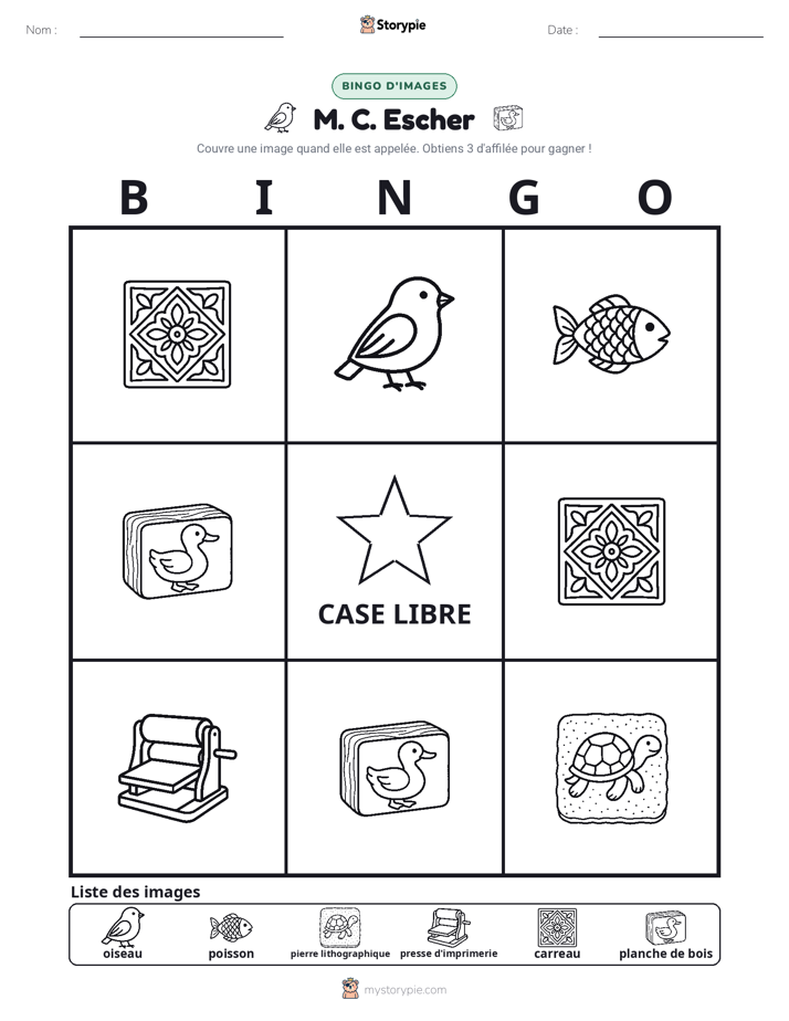Bingo d'Images