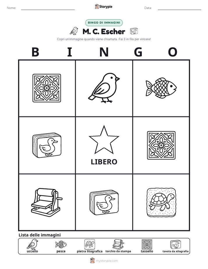 Bingo delle Immagini