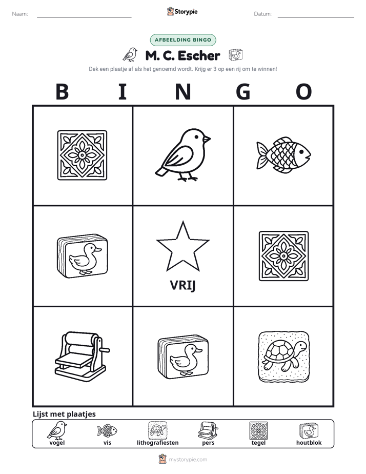 Afbeelding Bingo