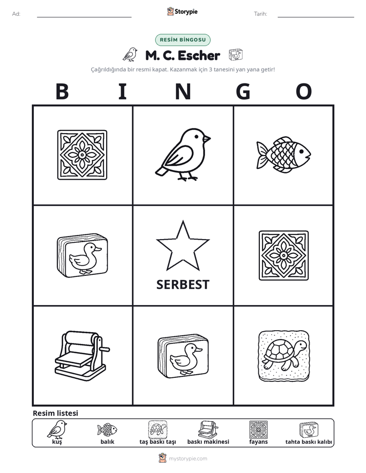 Resim Bingo
