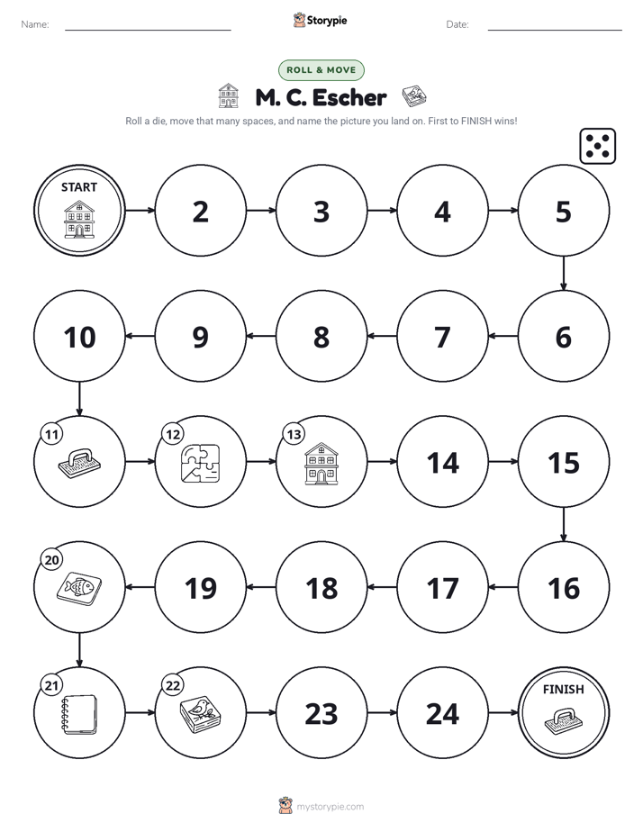 Roll & Move Game