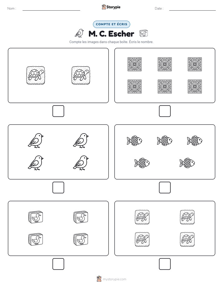Compter & Écrire
