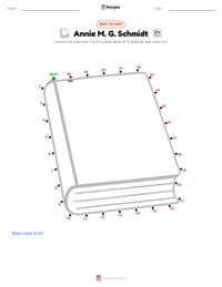 Annie M. G. Schmidt printable worksheet preview