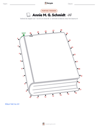 Annie M. G. Schmidt afdrukbare werkblad voorbeeld