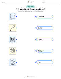 Anteprima della scheda stampabile di Annie M. G. Schmidt