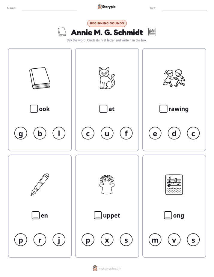 Beginning Sounds