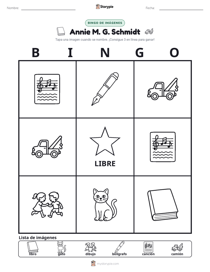 Bingo de Imágenes