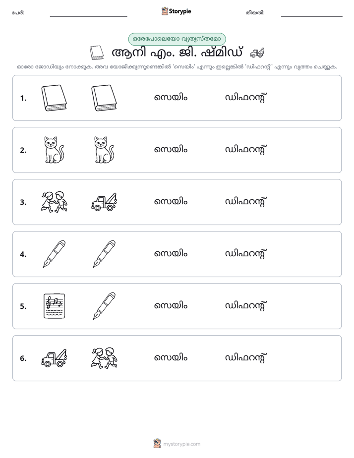 ഒന്നോ വ്യത്യാസമോ
