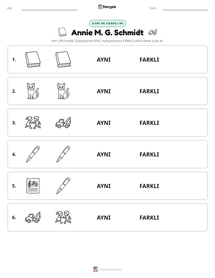 Aynı mı Farklı mı