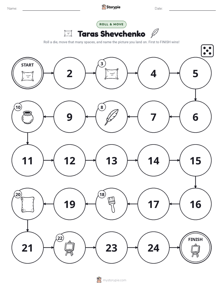 Roll & Move Game