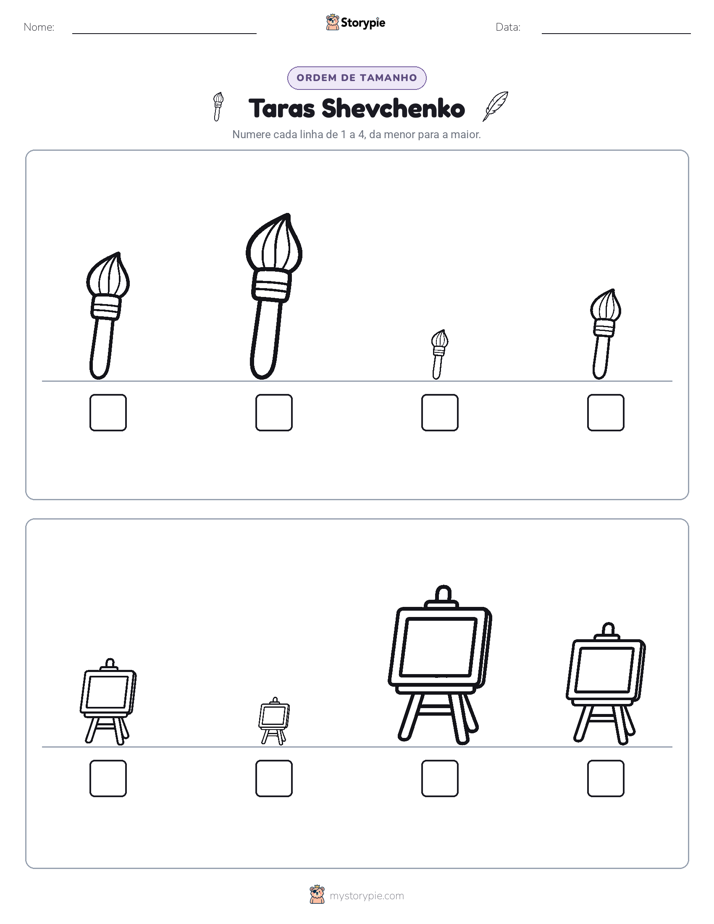 Ordem de Tamanho