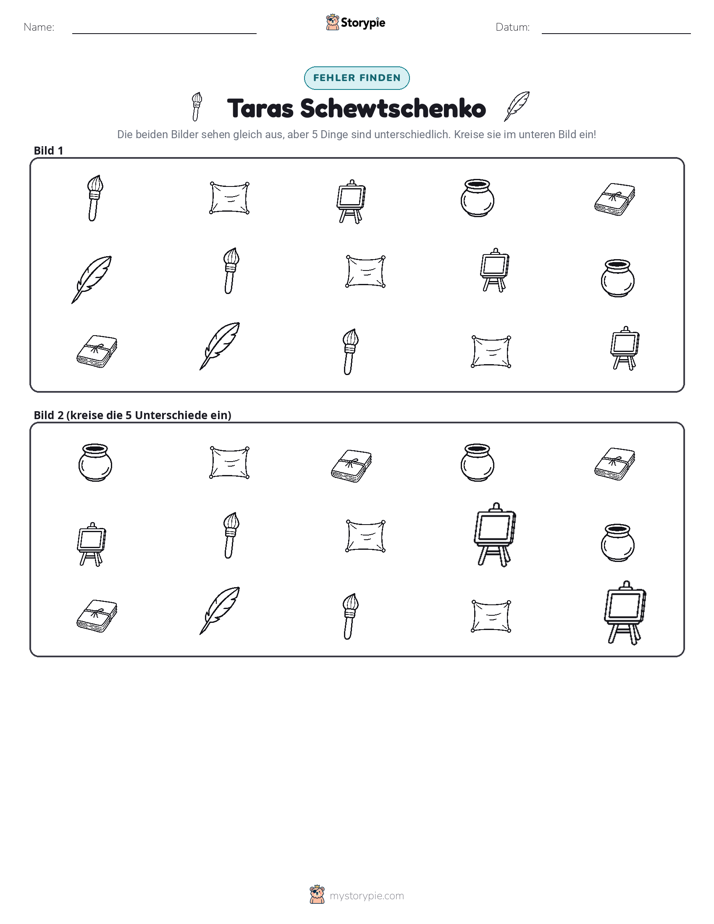 Finde den Unterschied