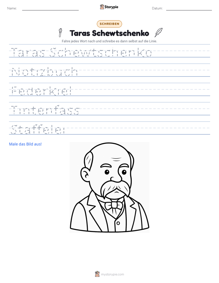 Schreibübung