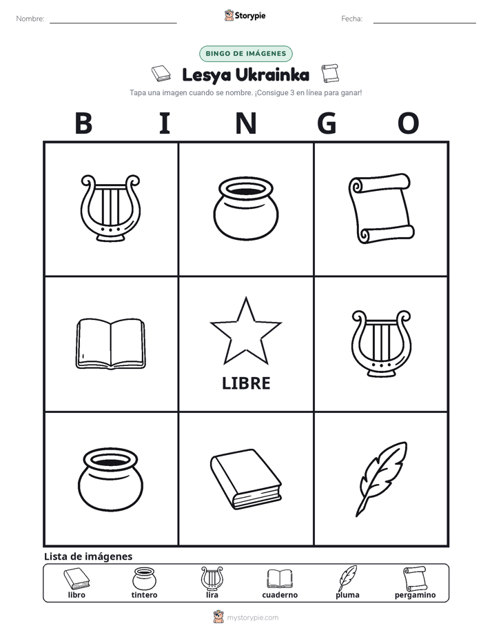 Bingo de Imágenes