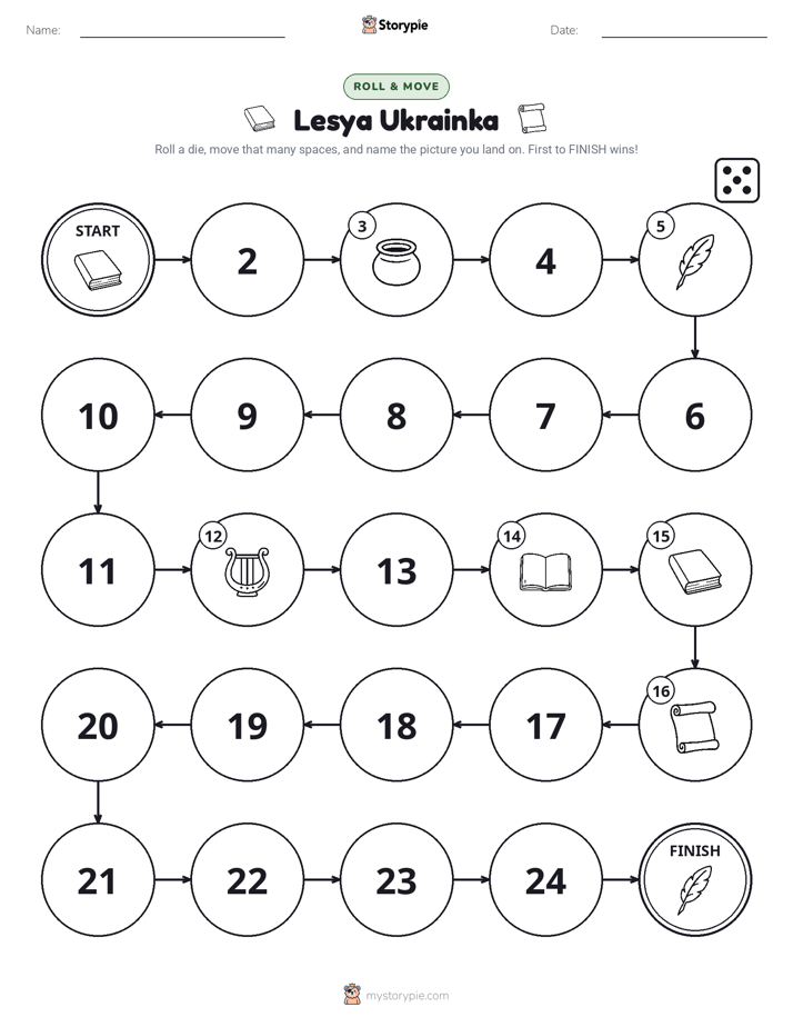 Roll & Move Game