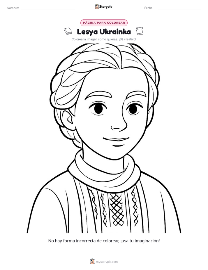 Página para Colorear