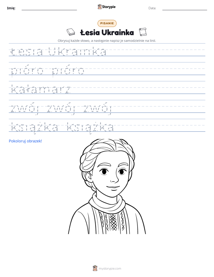 Ćwiczenie Pisania