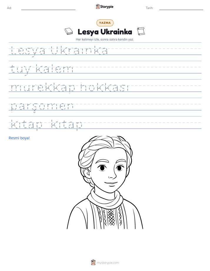 Yazma Pratiği