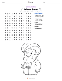 Mimar Sinan printable worksheet preview
