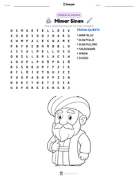 Anteprima della scheda stampabile di Mimar Sinan