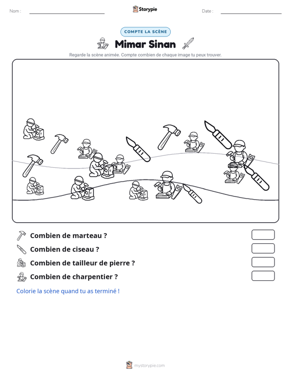 Scène de Comptage