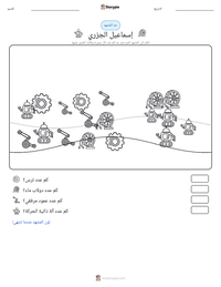معاينة ورقة العمل القابلة للطباعة إسماعيل الجزري